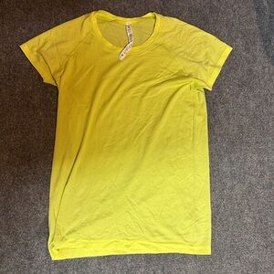 Lululemon Yellow T-Shirt